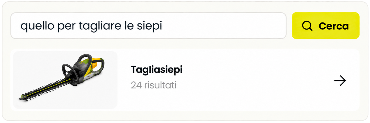 Ricerca “quello per tagliare le siepi” → Tagliasiepi