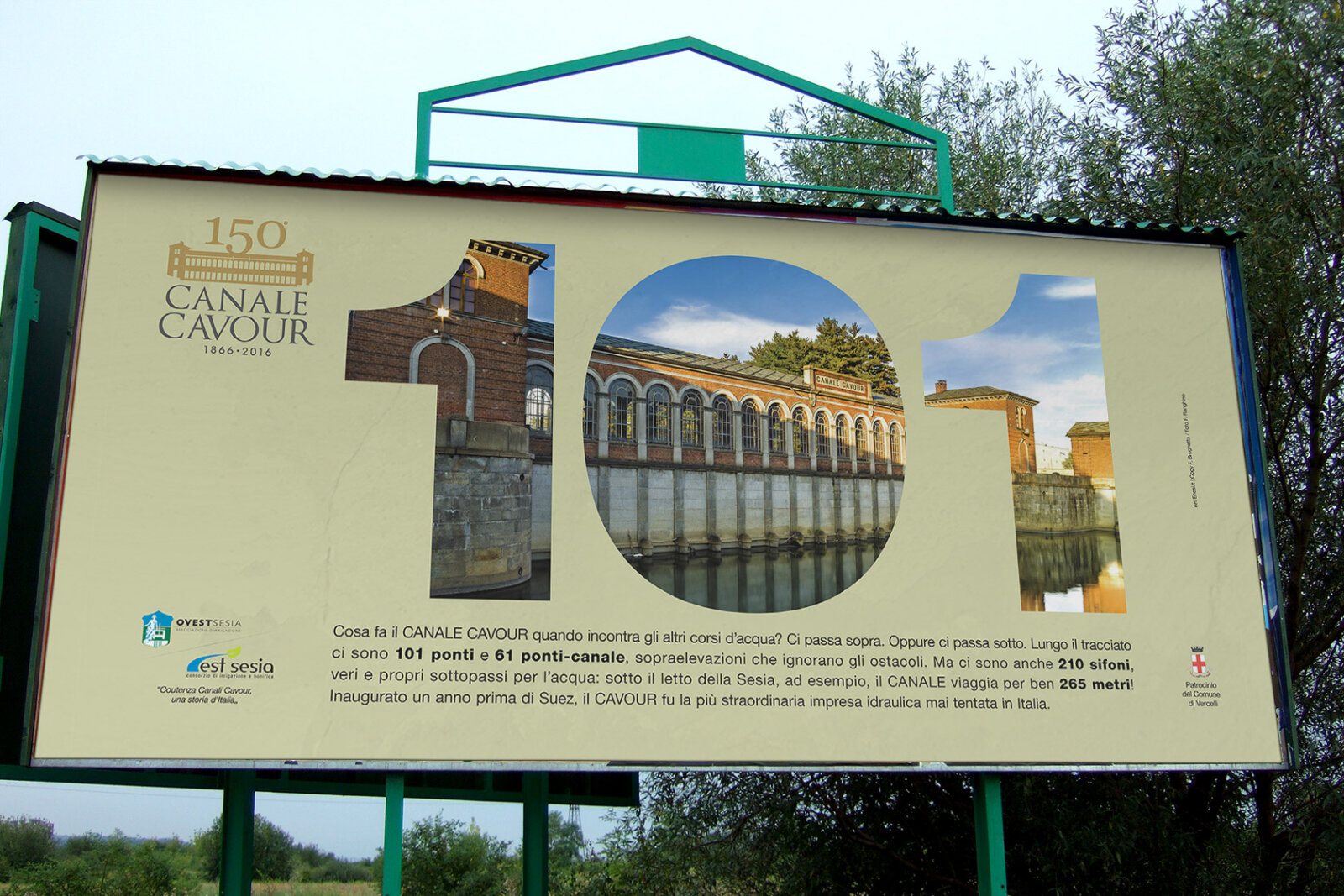 Ovest Sesia - Canale Cavour 150 anni