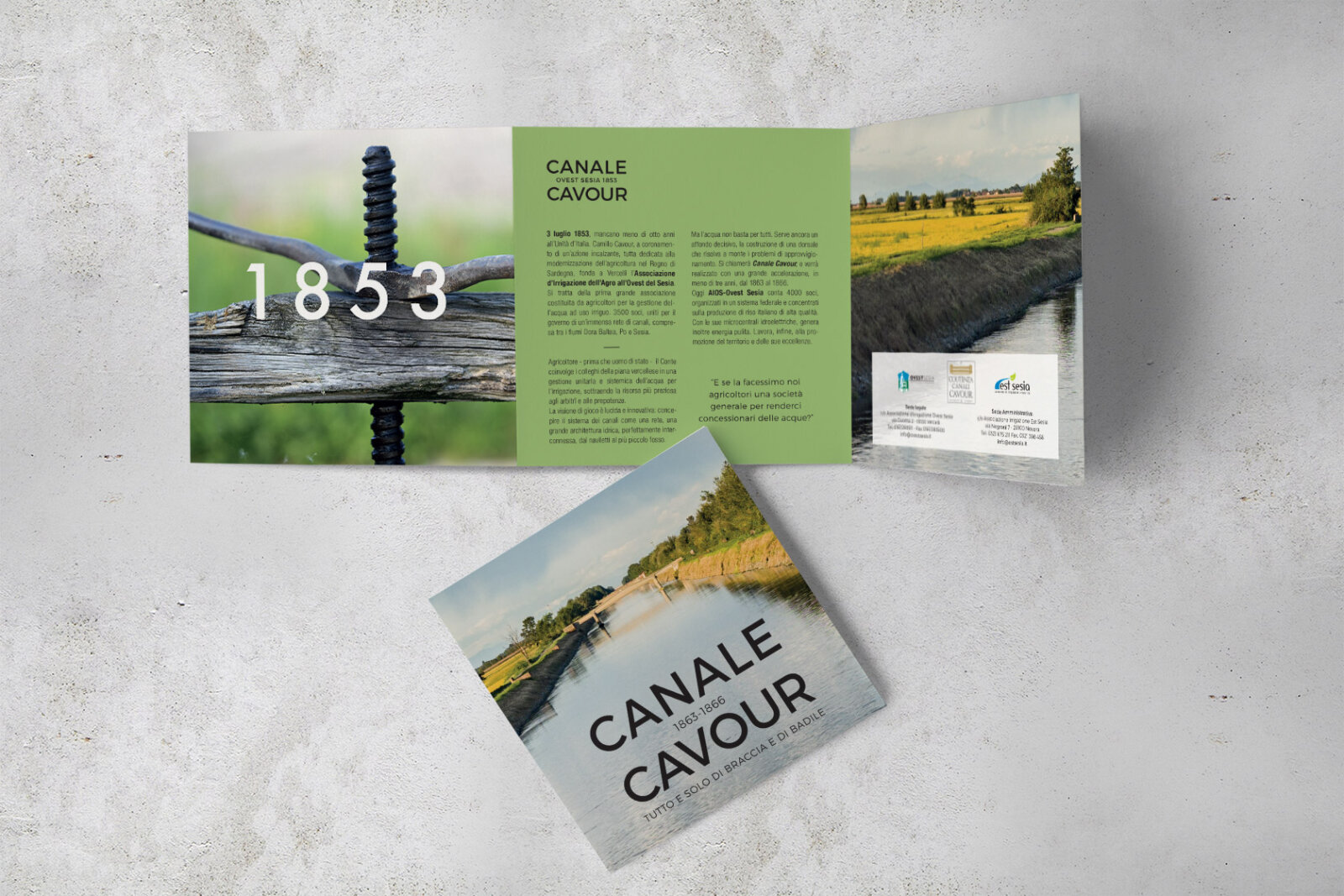 Ovest Sesia - Canale Cavour 150 anni